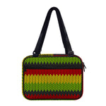 Knitted Style Reggae Pattern Print Double Strap Bible Bag