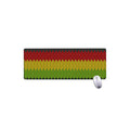 Knitted Style Reggae Pattern Print Extended Mouse Pad