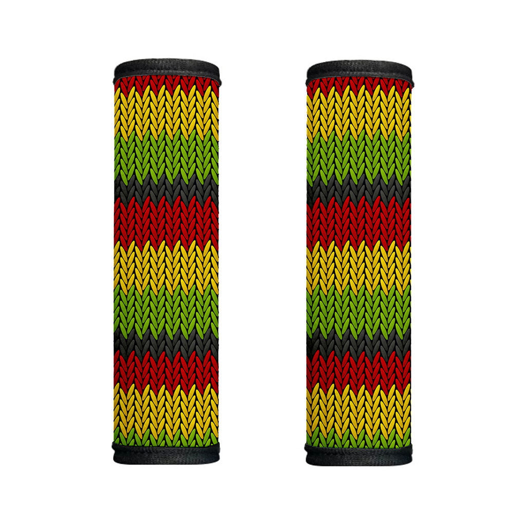 Knitted Style Reggae Pattern Print Handle Covers
