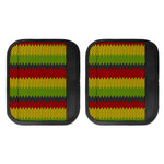 Knitted Style Reggae Pattern Print Handle Covers