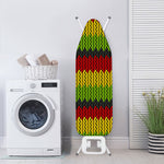 Knitted Style Reggae Pattern Print Ironing Board Cover