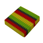 Knitted Style Reggae Pattern Print Outdoor Seat Cushion Cover