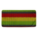 Knitted Style Reggae Pattern Print Towel