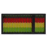 Knitted Style Reggae Pattern Print Trifold Wallet