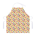 Knitting Yarn Pattern Print Adjustable Apron