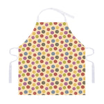 Knitting Yarn Pattern Print Adjustable Apron