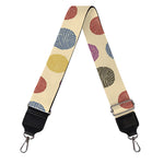 Knitting Yarn Pattern Print Bag Strap