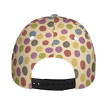 Knitting Yarn Pattern Print Baseball Cap