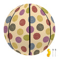 Knitting Yarn Pattern Print Basketball