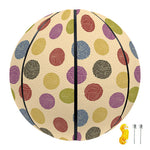Knitting Yarn Pattern Print Basketball