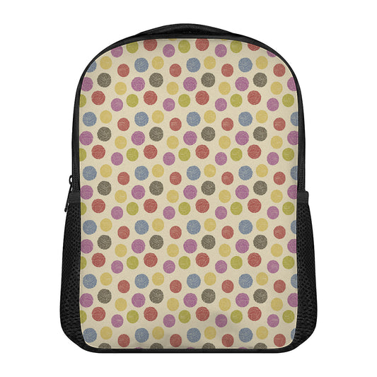 Knitting Yarn Pattern Print Casual Backpack