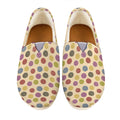 Knitting Yarn Pattern Print Casual Shoes