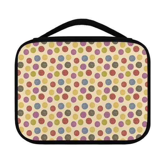 Knitting Yarn Pattern Print Classic Bible Case
