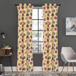 Knitting Yarn Pattern Print Curtain
