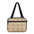 Knitting Yarn Pattern Print Double Strap Bible Bag