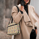 Knitting Yarn Pattern Print Double Strap Bible Bag