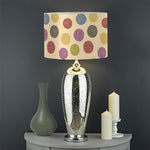 Knitting Yarn Pattern Print Drum Lamp Shade