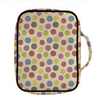 Knitting Yarn Pattern Print Front Pocket Bible Bag