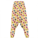 Knitting Yarn Pattern Print Hammer Pants