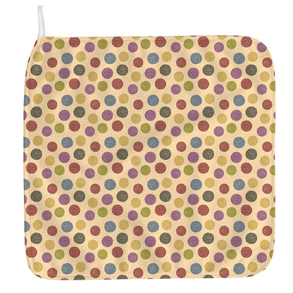 Knitting Yarn Pattern Print Hand Towel