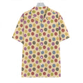 Knitting Yarn Pattern Print Hawaiian Shirt