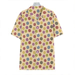 Knitting Yarn Pattern Print Hawaiian Shirt