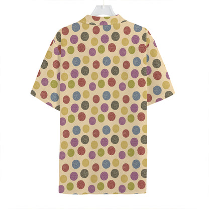 Knitting Yarn Pattern Print Hawaiian Shirt