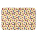 Knitting Yarn Pattern Print Indoor Door Mat