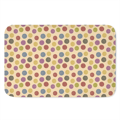 Knitting Yarn Pattern Print Indoor Door Mat