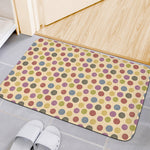 Knitting Yarn Pattern Print Indoor Door Mat