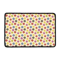 Knitting Yarn Pattern Print Kitchen Mat