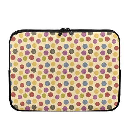 Knitting Yarn Pattern Print Laptop Sleeve