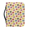 Knitting Yarn Pattern Print Leather Bible Cover