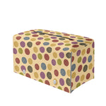Knitting Yarn Pattern Print Leather Tissue Box Cover