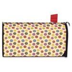 Knitting Yarn Pattern Print Mailbox Cover