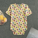 Knitting Yarn Pattern Print Men's Bodysuit