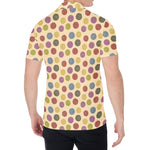 Knitting Yarn Pattern Print Men's Shirt