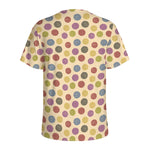 Knitting Yarn Pattern Print Men's Sports T-Shirt