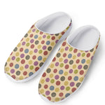 Knitting Yarn Pattern Print Mesh Casual Shoes