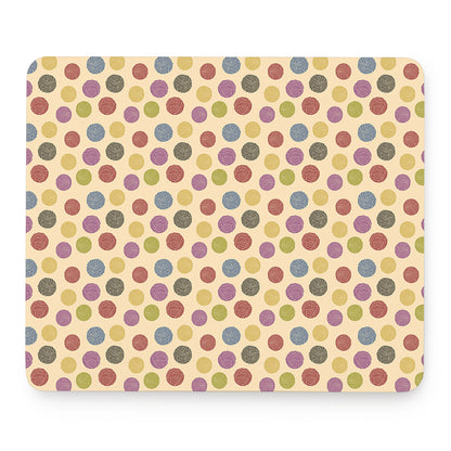 Knitting Yarn Pattern Print Mouse Pad
