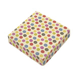 Knitting Yarn Pattern Print Outdoor Seat Cushion Cover