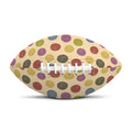 Knitting Yarn Pattern Print Rugby Ball