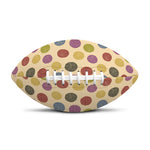 Knitting Yarn Pattern Print Rugby Ball