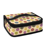 Knitting Yarn Pattern Print Small Lunch Bag