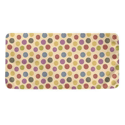 Knitting Yarn Pattern Print Towel