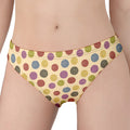 Knitting Yarn Pattern Print Women's Panties