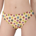Knitting Yarn Pattern Print Women's Panties