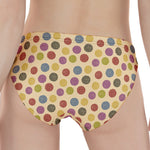 Knitting Yarn Pattern Print Women's Panties