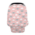 Koala Bear And Cloud Pattern Print Baby Seat Cover