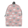 Koala Bear And Cloud Pattern Print Backpack